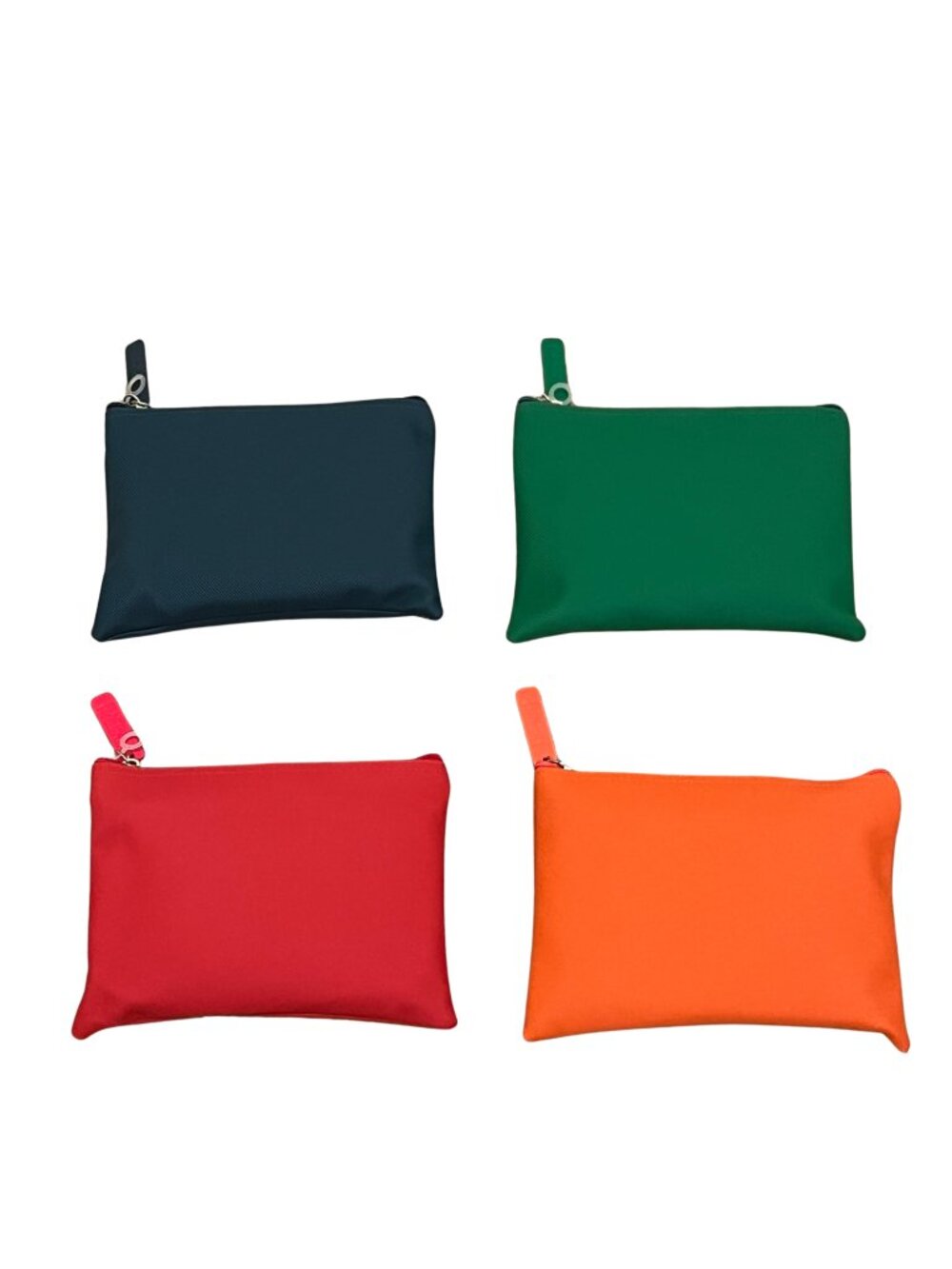 NWT Set of 4 Turkish Airlines Lacoste Neoprene Travel Amenity Kit Sealed